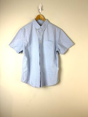 Everlane Men's Casual Light Blue Button Down Shirt